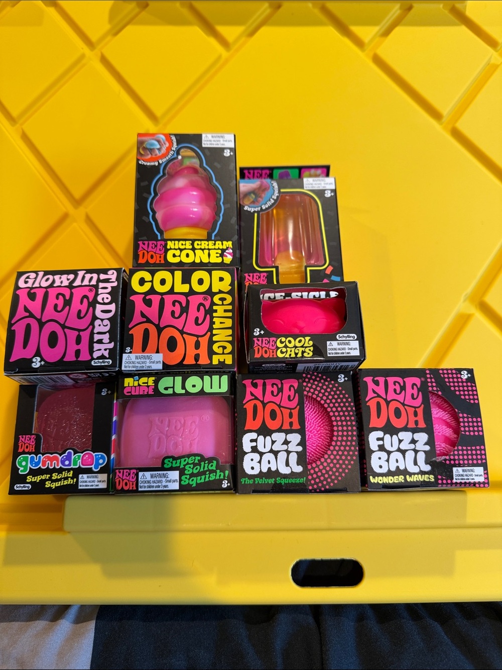 💗Authentic 💗Nee Doh Pink Lovers Bundle 💗
